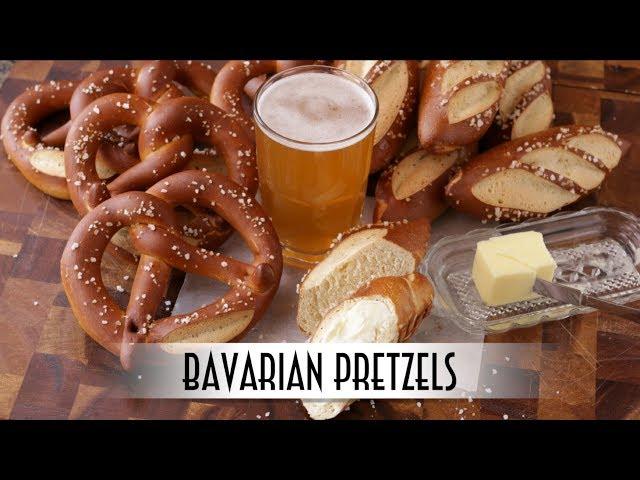 Bavarian Pretzels | Laugenbrezel & Laugenstangen