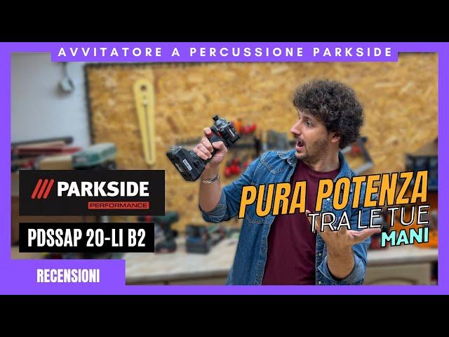 Unboxing e Recensione avvitatore a percussione - Parkside Performance PDSSAP 20 Li B2 - Fai da te