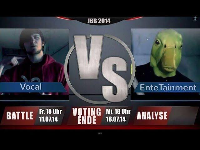 JBB 2014 [8tel-Finale 2/8] - Vocal vs. EnteTainment (prod. by DjMarsiv)