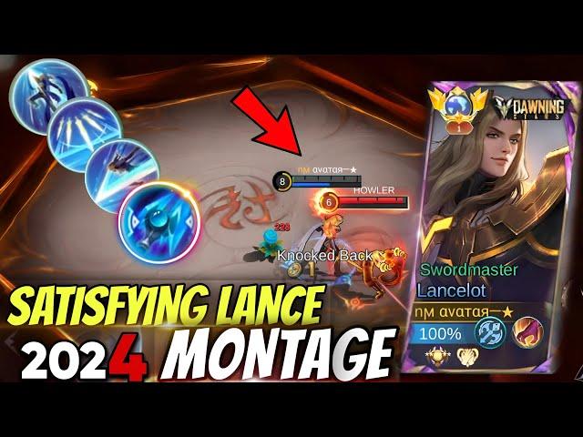 THE MOST SATISFYING LANCELOT MONTAGE 2024!! MLBB.