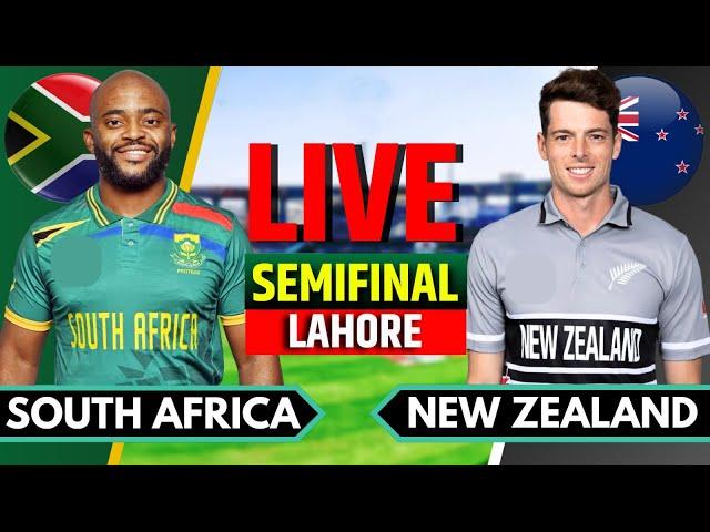 South Africa vs New Zealand | Live Cricket Match Today | SA vs NZ | Champions Trophy, Last 18 Overs