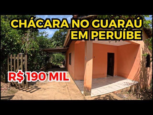 CHÁCARA R$ 190 MIL A VENDA EM PERUÍBE LITORAL SUL DE SP NO GUARAÚ