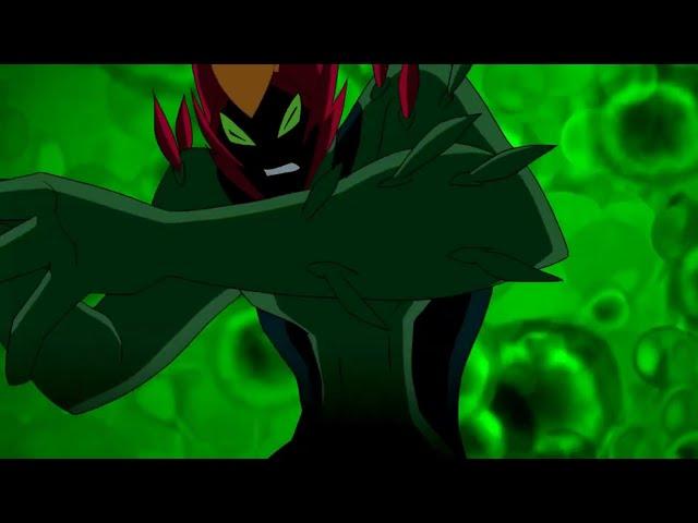 Ben 10 Swampfire's first transformation but better