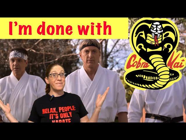 Black Belt RANTS:  Why I Don’t Like Cobra Kai Anymore!!