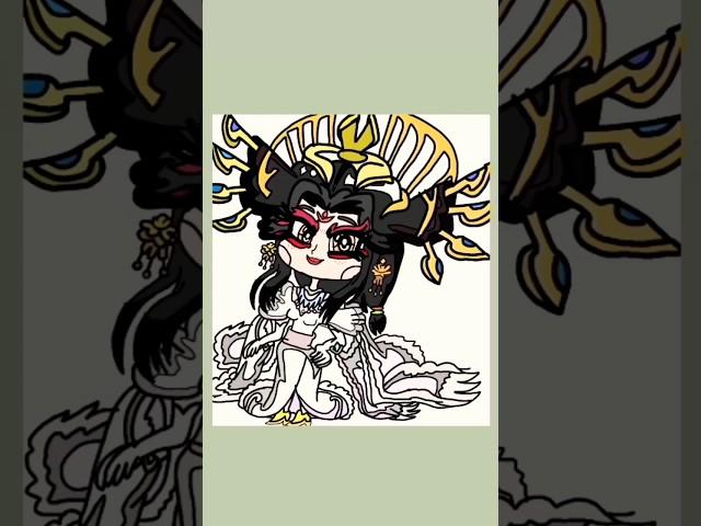 Drawing Wu Zetian Beauty Empire Version of Mobile Legends #shorts #fyp