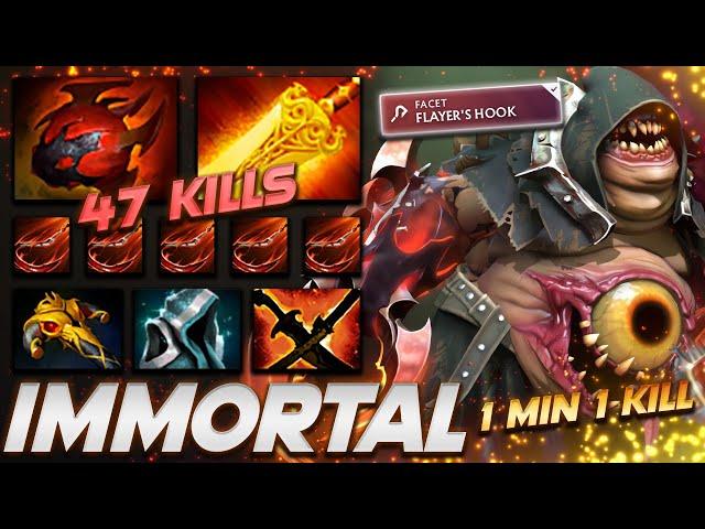 PUDGE 1 MIN 1 KILL Immortal Buthcer - Dota 2 Pro Gameplay [Watch & Learn]