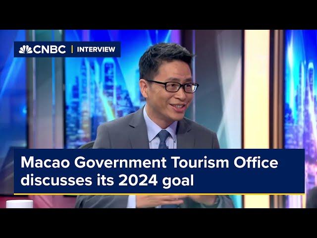 Macao Government Tourism Office discusses its goal of welcoming 33 million visitors in 2024