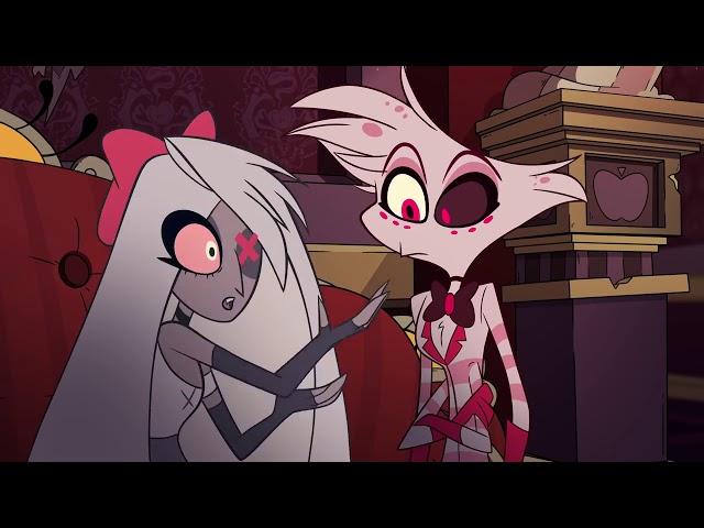 Vaggie Explains Alastor to Angel Scene (Hazbin Hotel)