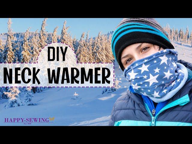 How to Sew Neck Warmer | Neck Gaiter | Tutorial | DIY