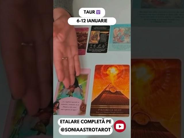 TAUR ️ 6-12 IANUARIE SHORT #tarot