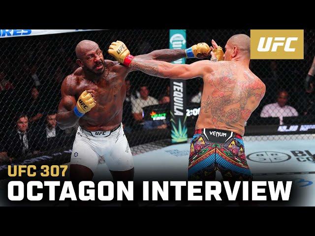 Khalil Rountree Jr. Octagon Interview | UFC 307