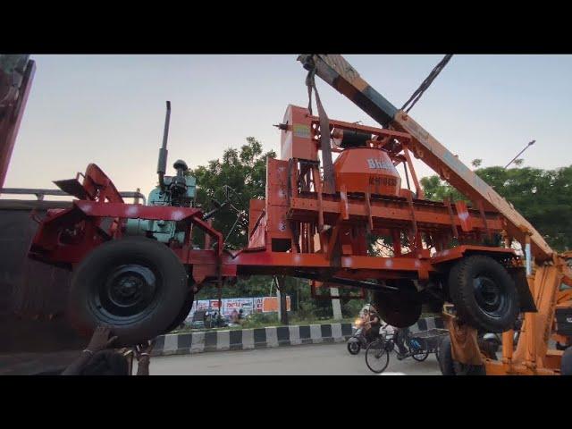 Autodriven Concrete Mixer with Lift vehicle model Ahluwalia Bharat Engg Works