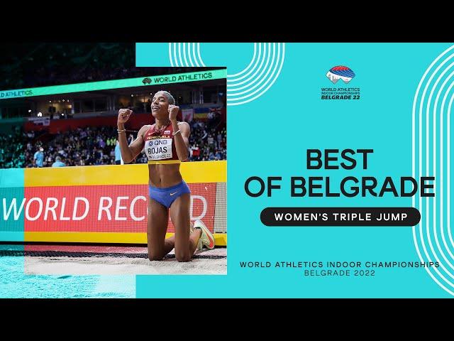 Women's triple jump final | World Indoor Championships Belgrade 2022