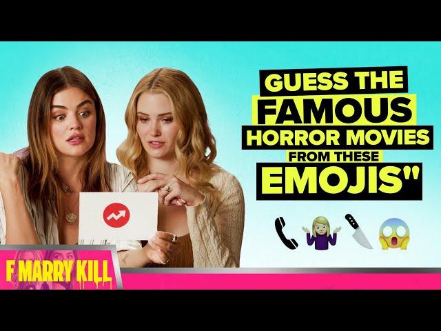 F Marry Kill's Leading Ladies Guess the Famous Horror Movies from These Emojis