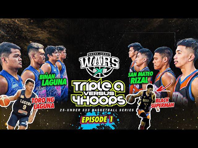 "PRIDE" ANG NAKATAYA SA LABAN NA ITO! TRIPLE A VS 4HOOPS 25-U 3X3 BASKETBALL