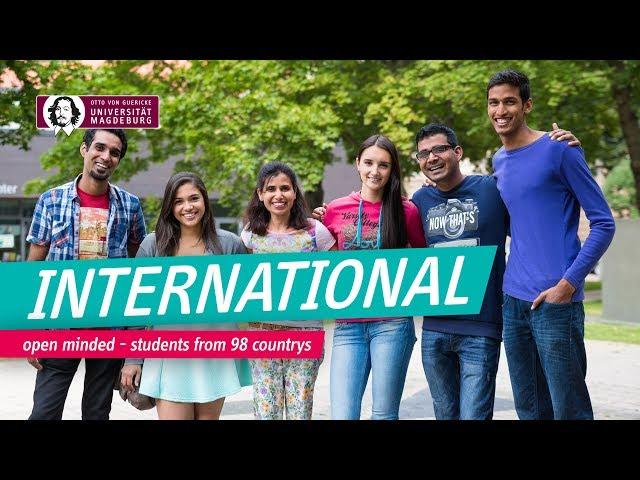 International and open minded | OVGU