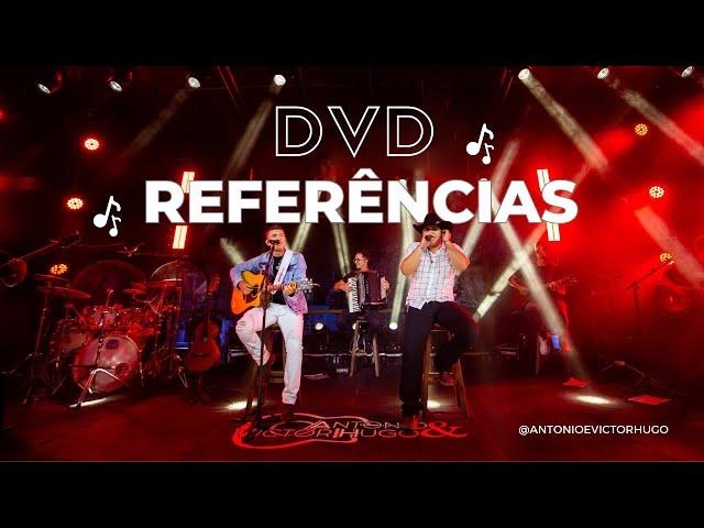 DVD- Referências  Antonio e Victor Hugo ( parte 1) Ao vivo - COVER