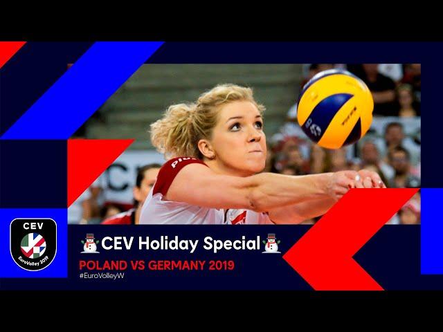 Germany vs Poland FULL MATCH | #EuroVolleyW 2019 | CEV Holiday Special