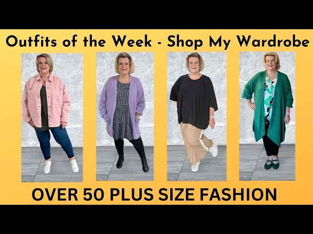 Outfits Of The Week - Shop My Wardrobe - Over 50 Plus Size Fashion
