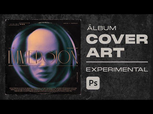 Cómo hacer un COVER ART MODERNO fácil | ALBUM COVER ART | TUTORIAL PHOTOSHOP