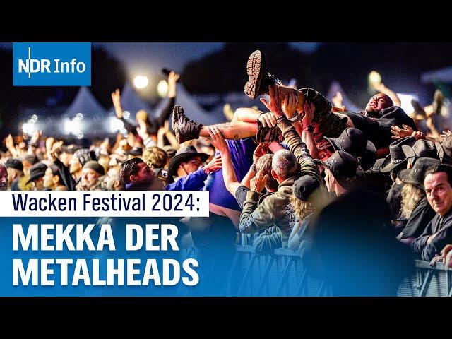 Wacken Open Air 2024: Das größte Heavy-Metal-Festival der Welt | NDR