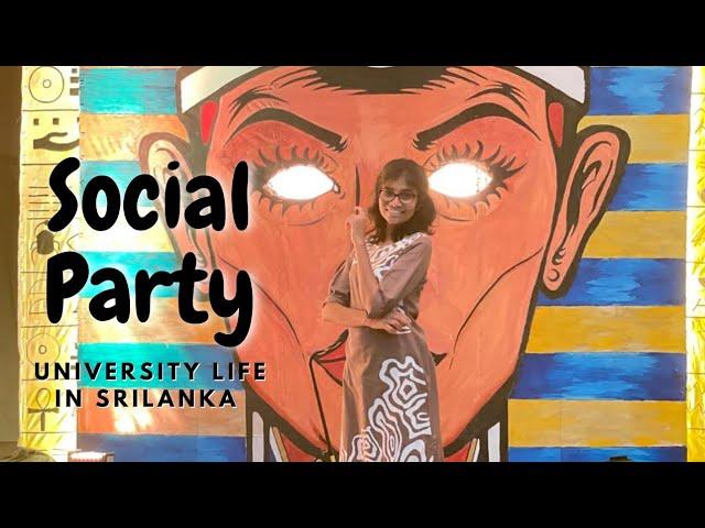 Social party | Faculty of medicine | University vlog sri lanka | Med student vlog | medical faculty