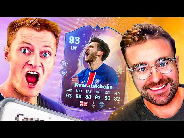 FC 25 Squad Builder Showdown! PSG KVARATSKHELIA!!