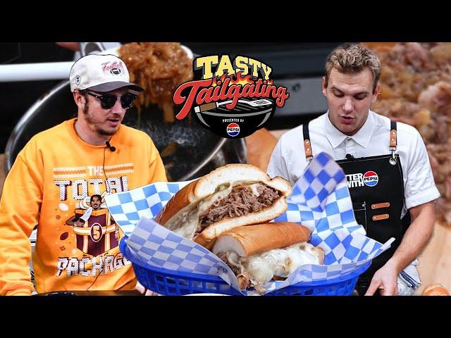 Pressure Cooking A DELECTABLE French Dip | Tasty Tailgating Ep. 9