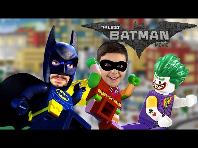 ПАПА РОБ И ЯРИК СОБИРАЮТ КОНСТРУКТОРЫ LEGO BATMAN MOVIE - ВСЕ ВИДЕО ЛЕГО БЭТМЕН НА КАНАЛЕ ПАПА ДОМА!