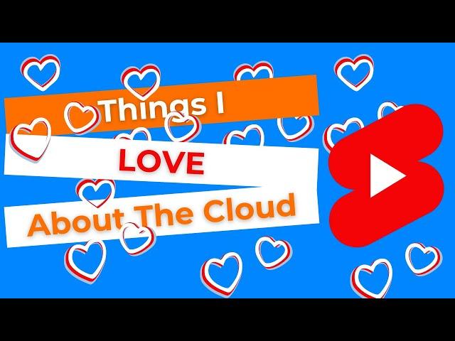 #Shorts | Things I like about the Cloud: So Many Options! | Love letter from a cloud engineer