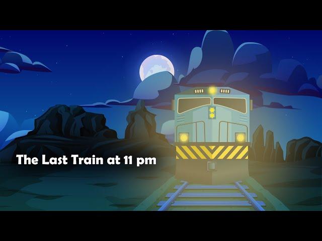 The Last Train at 11 pm | Mysterious story animated by Horror Diary