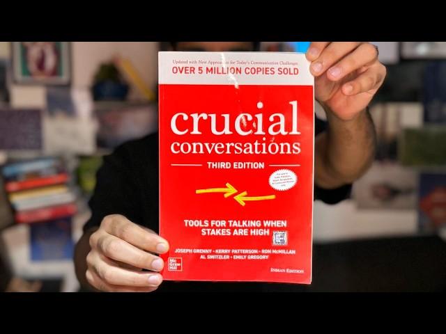 I read Crucial Conversations for you