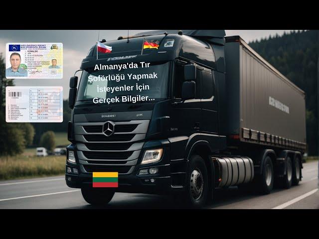 Real Information for Those Who Want to Become a Truck Driver in Germany