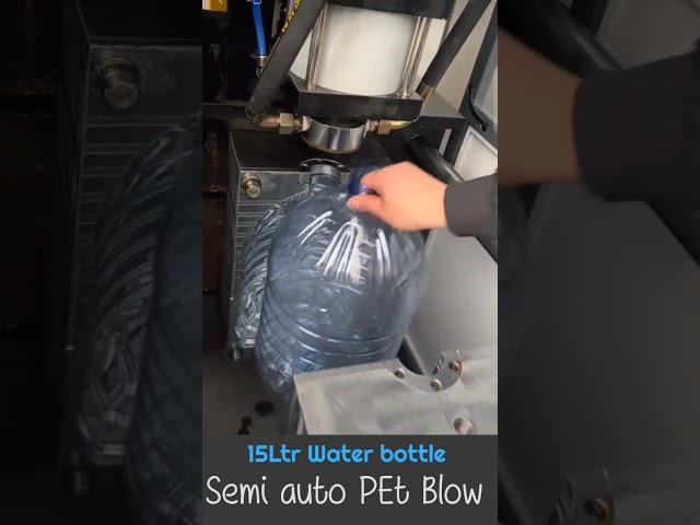 15Ltr Water bottle| Semi Auto PET Blow Machine