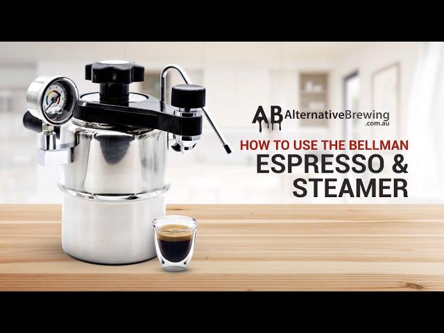 How to use the Bellman Stovetop Espresso Maker & Steamer