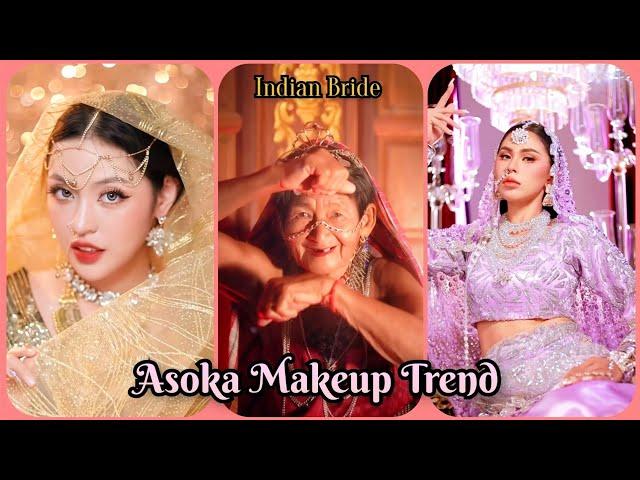 Indian Bride Makeup Trend #asokamakeup | TOP 8 | TikTok edition ️