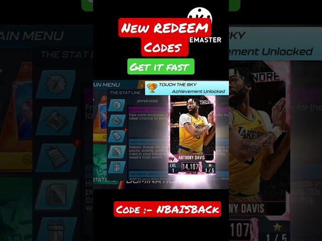 NBA 2K MOBILE REDEEM CODES 2022 SEASON 5 #shorts #nba2k #nba2kmobile #nbaisback  #game4life