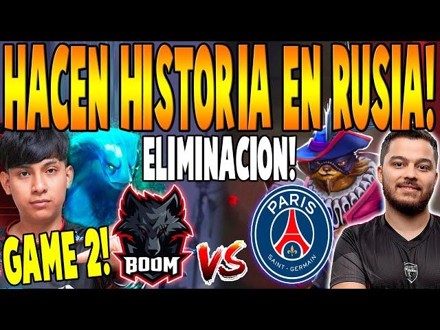 BOOM vs PSG.QUEST [GAME 2] BO3 - ELIMINACION! "PAKAZS, ILICH" - GAMES OF THE FUTURE 2024 DOTA 2