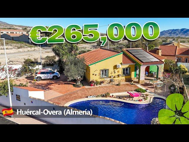 HOUSE TOUR SPAIN | Villa in Huercal-Overa @ €265,000 - ref. 02474