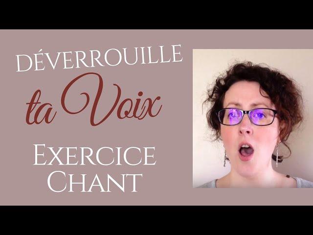 Cours de chant - Un exercice pour déverrouiller votre voix ! - Marie Miault