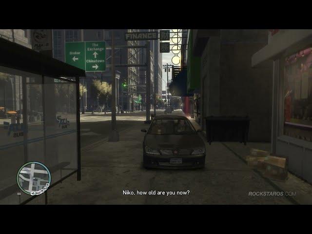 Little Jacob asks Niko his age - GTA IV