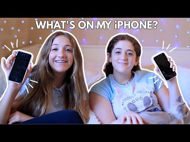 WHAT'S ON MY NEW iPHONE *Exposed* | CGTeen