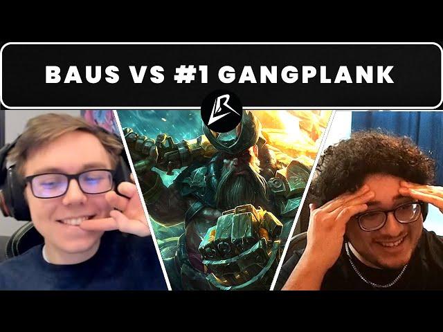 Baus 1v1s World's Best Gangplank (ft. Solarbacca) | STREAM HIGHLIGHTS