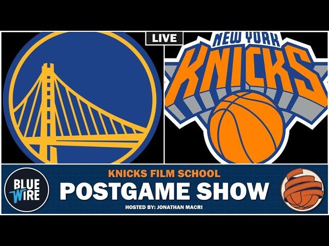 POSTGAME LIVESTREAM | Knicks vs Warriors - Recap & Reaction w/ Jonathan Macri