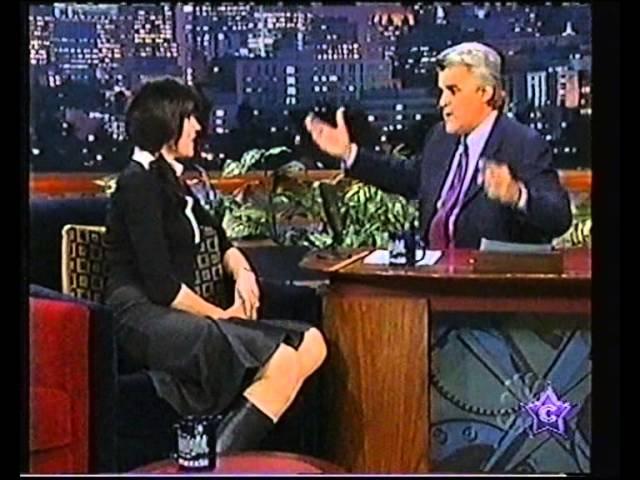 Lucy Lawless interviewed about Xena Finale on Jay Leno 2001