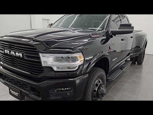 2020 RAM 3500 LARAMIE LEVEL 1 H.O. CUMMINS DIESEL AISIN BLACK DIAMOND JOSE SPECIAL WALKAROUND 14735Z