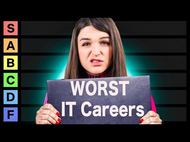 The WORST Tech Careers for Beginners | Tier List