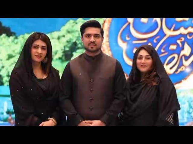 Iqrar Ul Hassan Wives Spotted Together In Shan E Ramzan|Waseem Badami |Iqrar Ul Hassan| Ramadan 2024