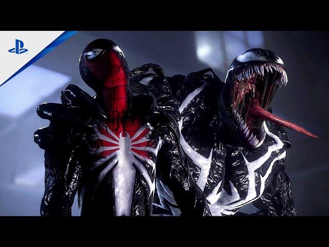 Marvel's Spider-Man 2 Peter's Lowenthal Advanced 2.0 And Mile's Suit vs Venom, What If? Full Battle