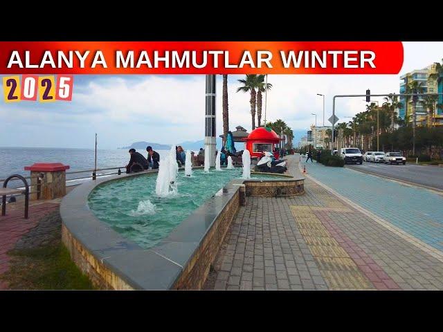 ALANYA MAHMUTLAR STREET TOUR ! ALANYA ANTALYA TURKEY TRAVEL TURKEY HOLIDAY 4K